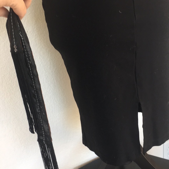 Hottie World Black mini dress size Medium - Picture 6 of 8